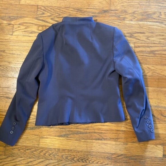 Devon Hall Petites 2 piece purple skirt suit, 10, exc. condition - Picture 3 of 5